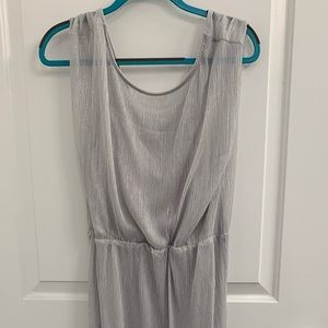 Silver and Gray Grecian Column Dress from ASOS